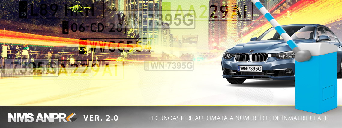 sistem securitate recunoastere numere inmatriculare